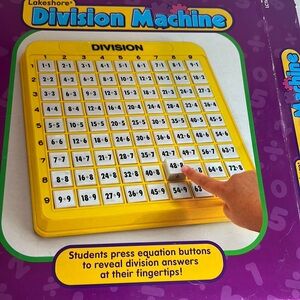 Lakeshore Division, machine. make learning, division, easy and fun used good